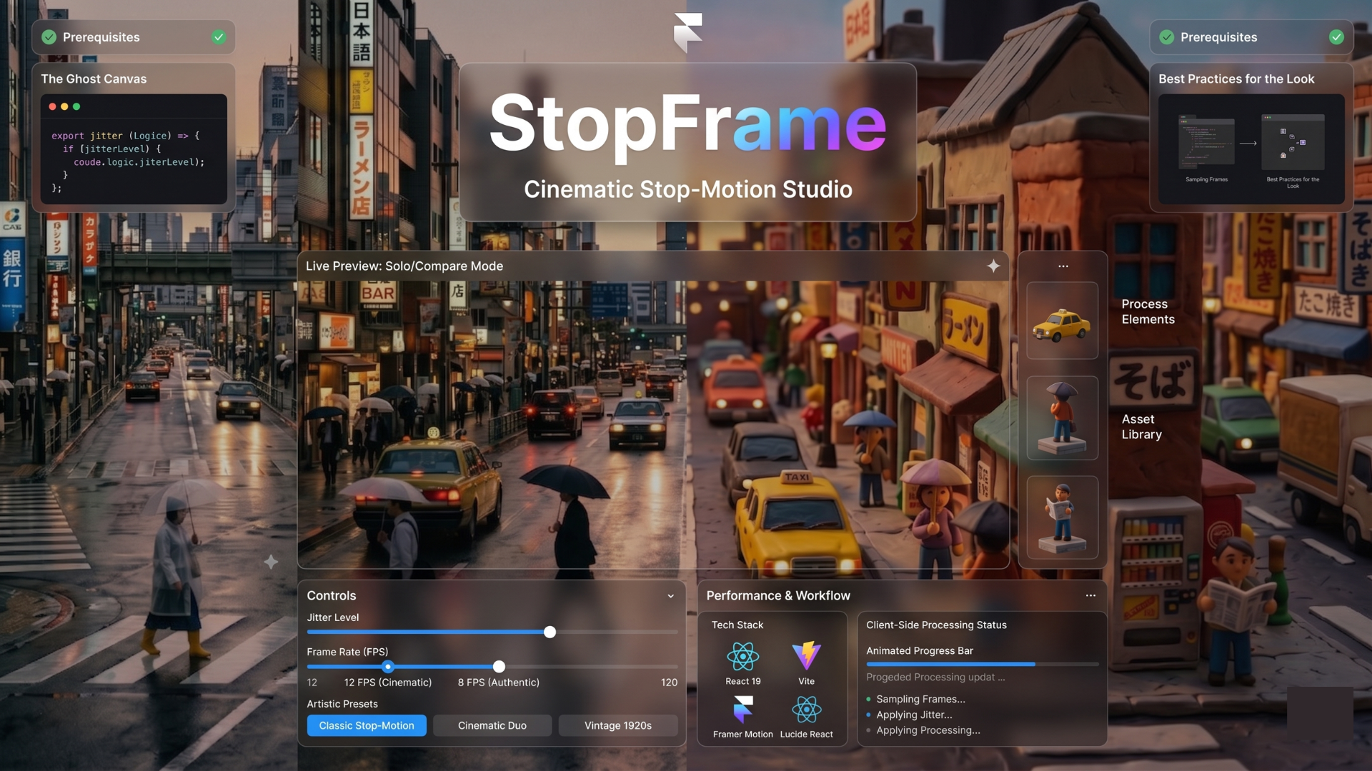 StopFrame: Cinematic Stop-Motion Studio screenshot 1